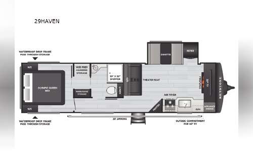 2027 Keystone Rv Hideout Max 29HAVEN in manitowoc WI