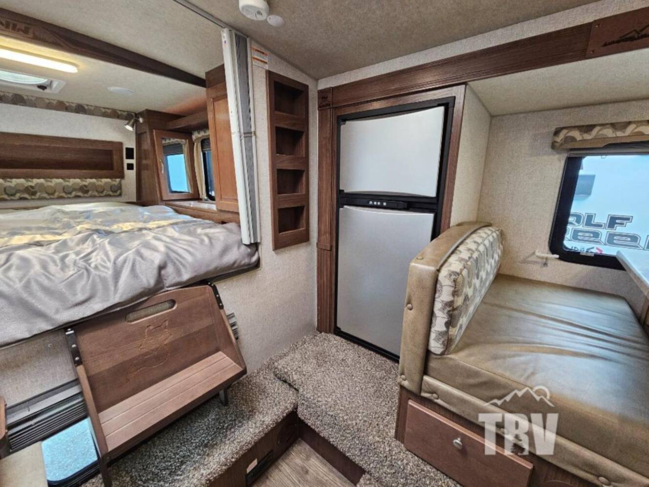A photo of this 2023 Northwood Arctic Fox Camper 990 Wet Bath