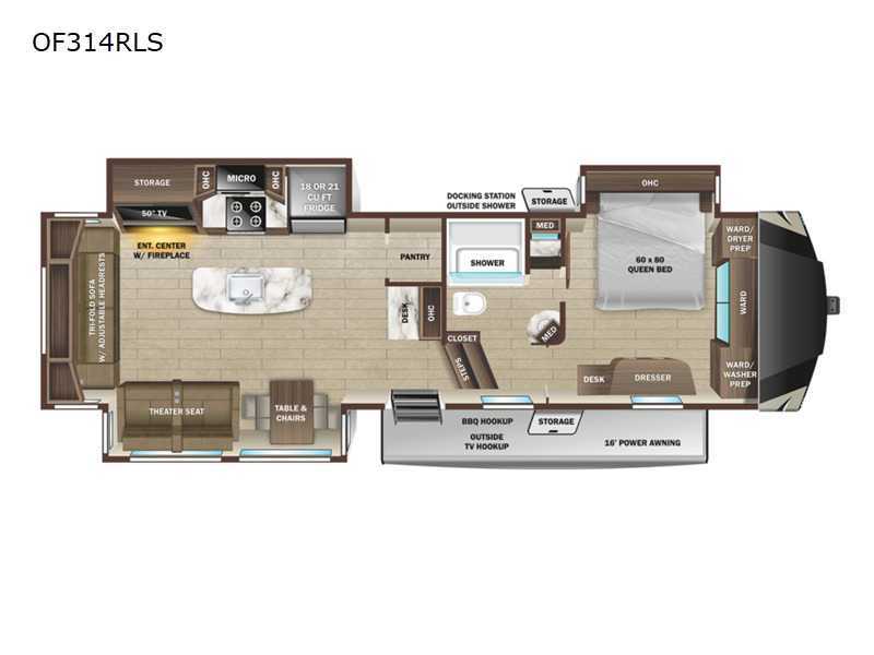 2022 Highland Ridge Rv Open Range OF314RLS in livingston TX