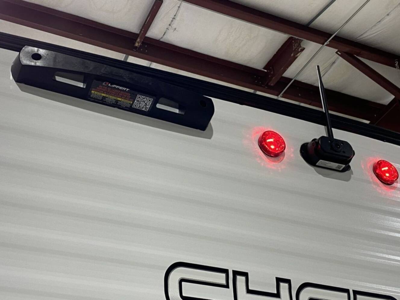A photo of this 2025 Forest River Rv Cherokee Wolf Pup 16BHSW