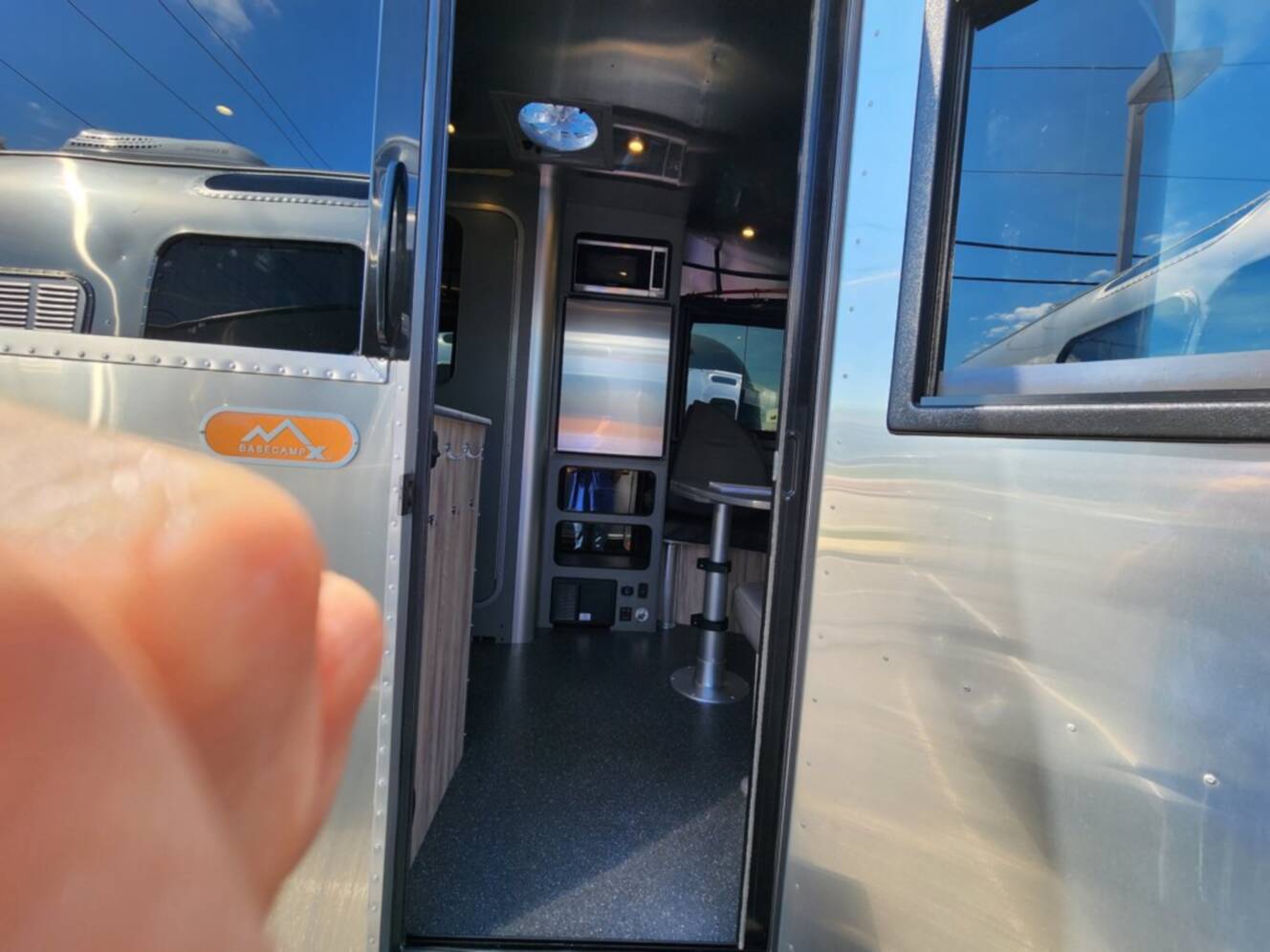 A photo of this 2022 Airstream Basecamp 20X