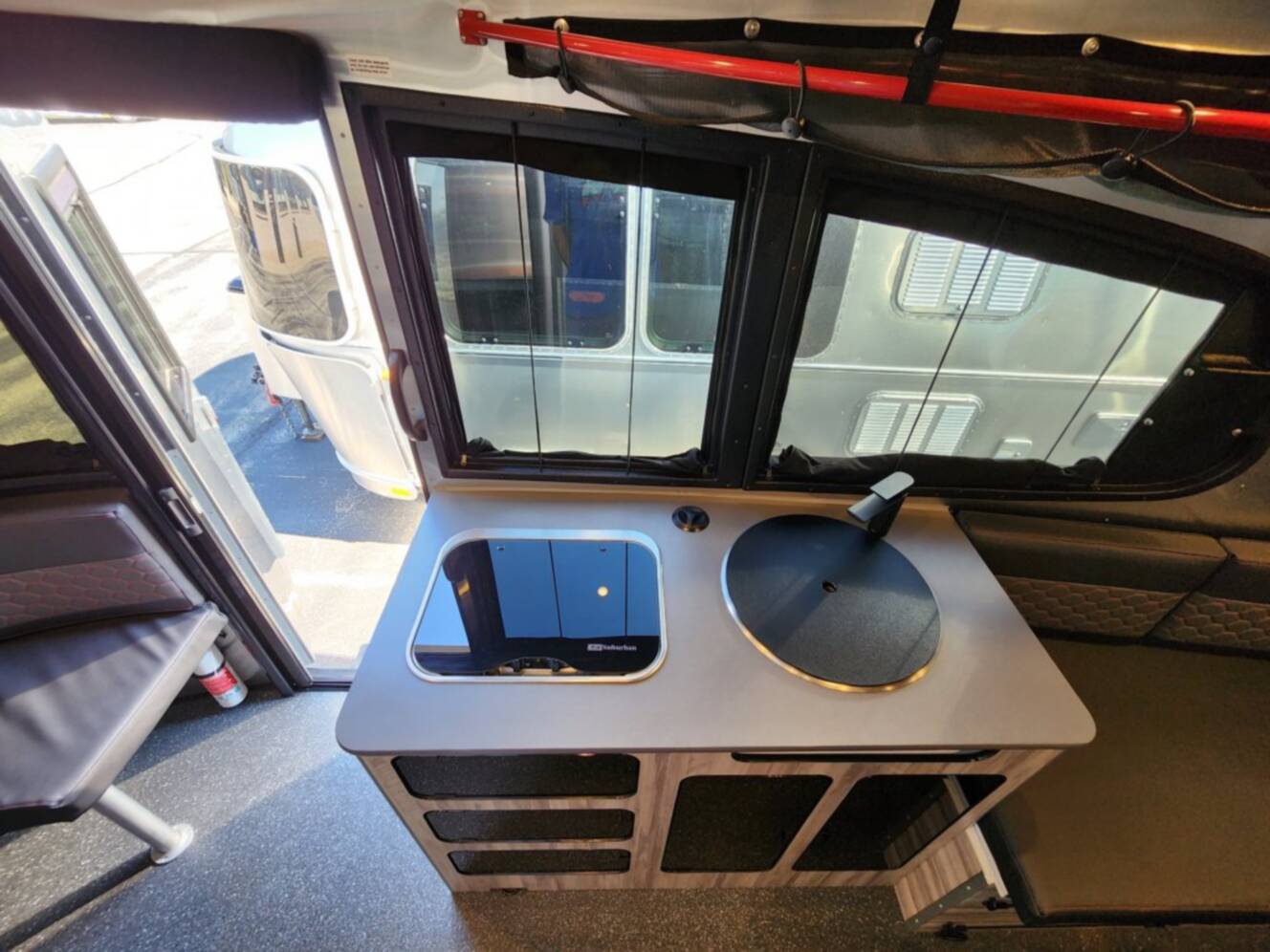 A photo of this 2022 Airstream Basecamp 20X