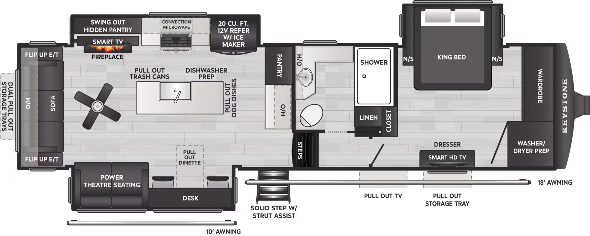 A photo of this 2027 Keystone Montana 3100RL