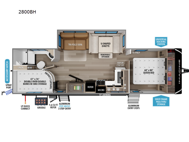 A photo of this 2027 Grand Design Imagine 2800BH