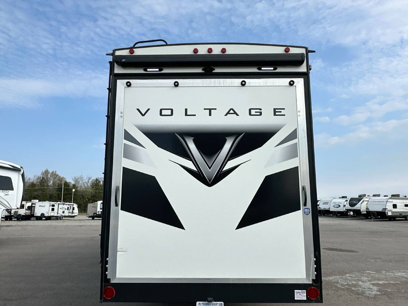 A photo of this 2020 Dutchmen VOLTAGE 4185