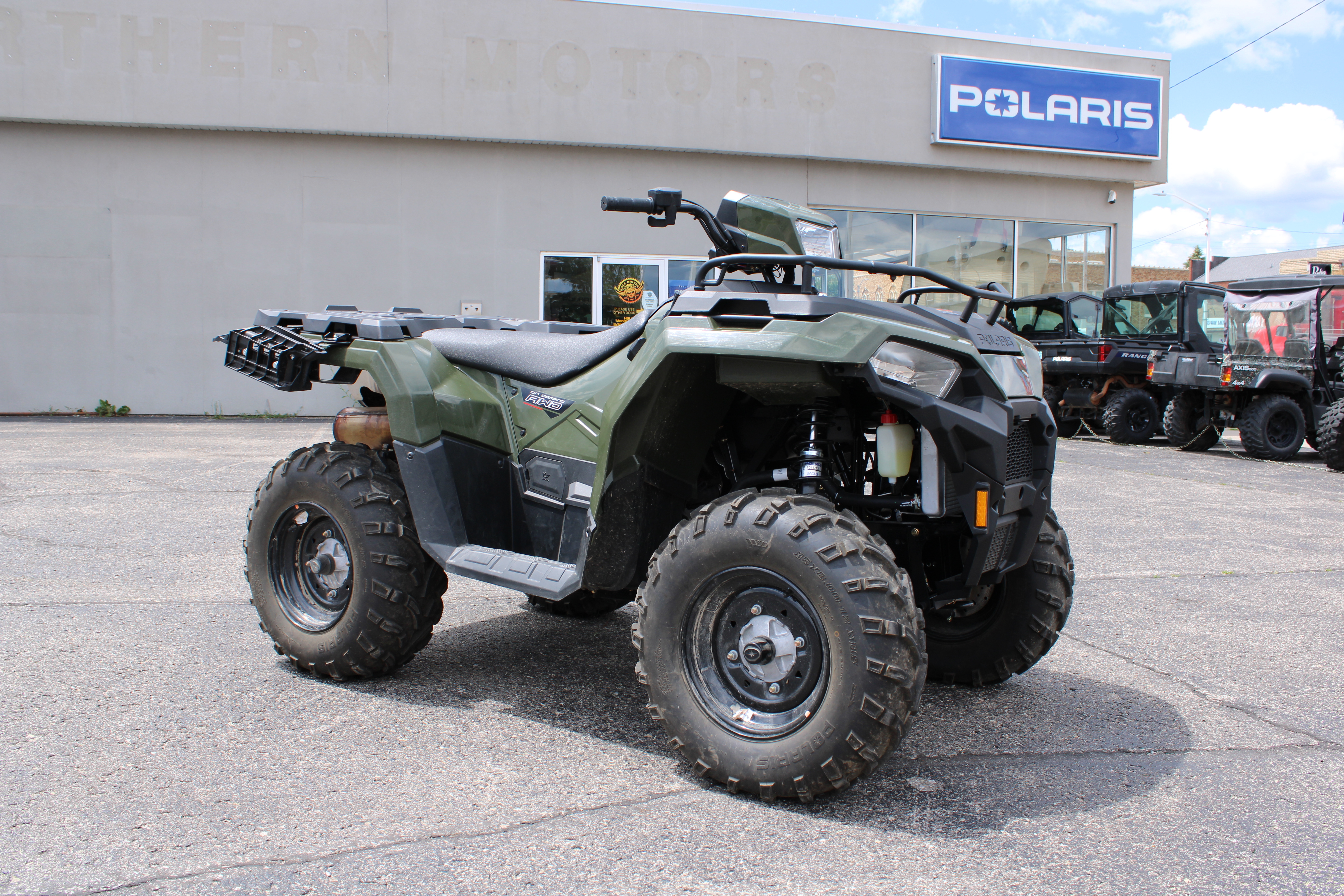 2021 Polaris SPORTSMAN 450 H.O. - SAGE GREEN BASE in escanaba MI