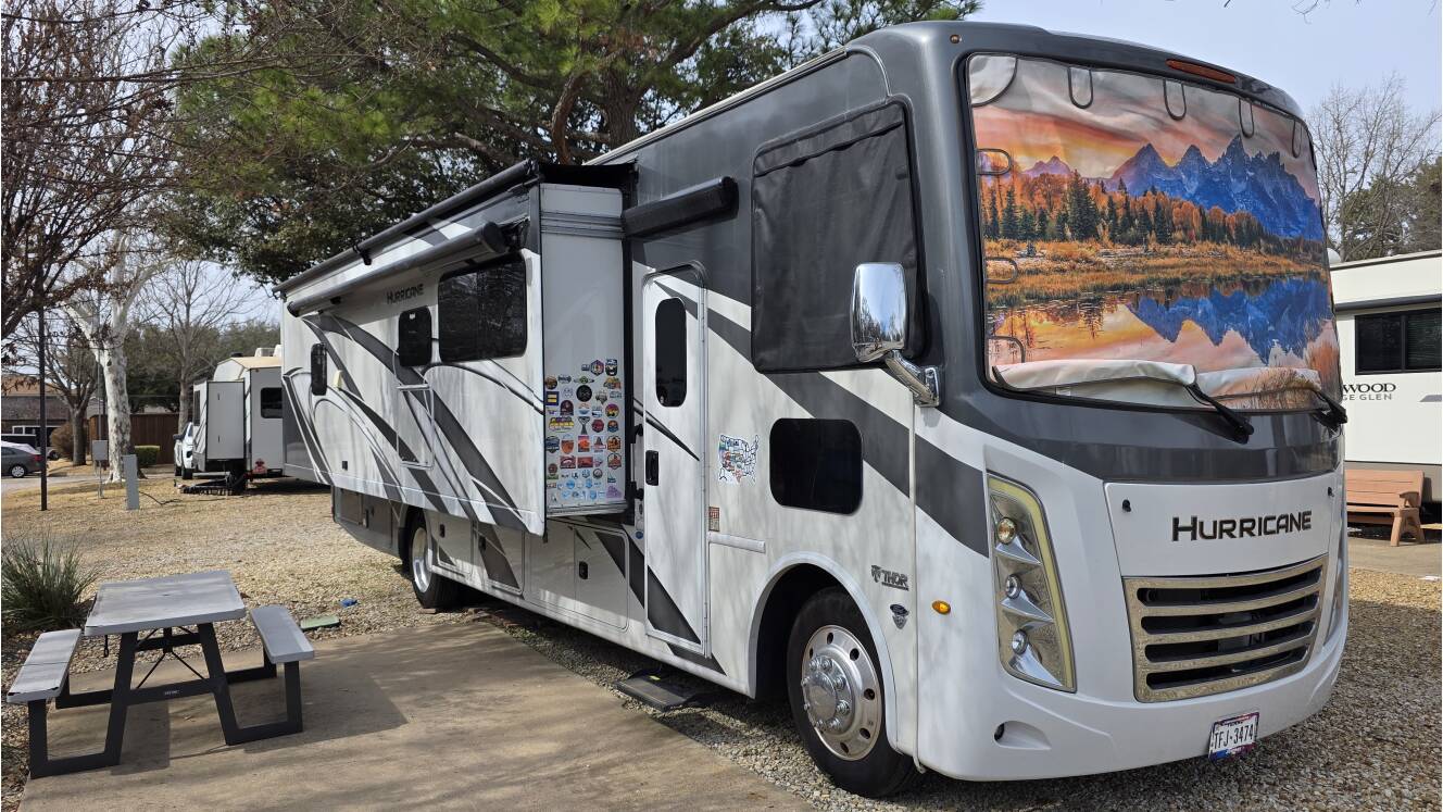 A photo of this 2023 Thor Motor Coach HURRICANE 34R