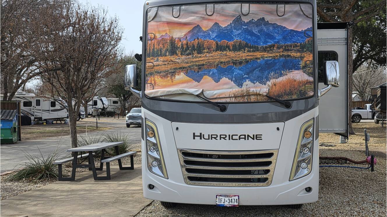 A photo of this 2023 Thor Motor Coach HURRICANE 34R