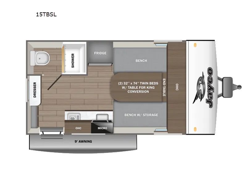 2026 Jayco Jay-Feather Air SL 15TBSL in kent WA