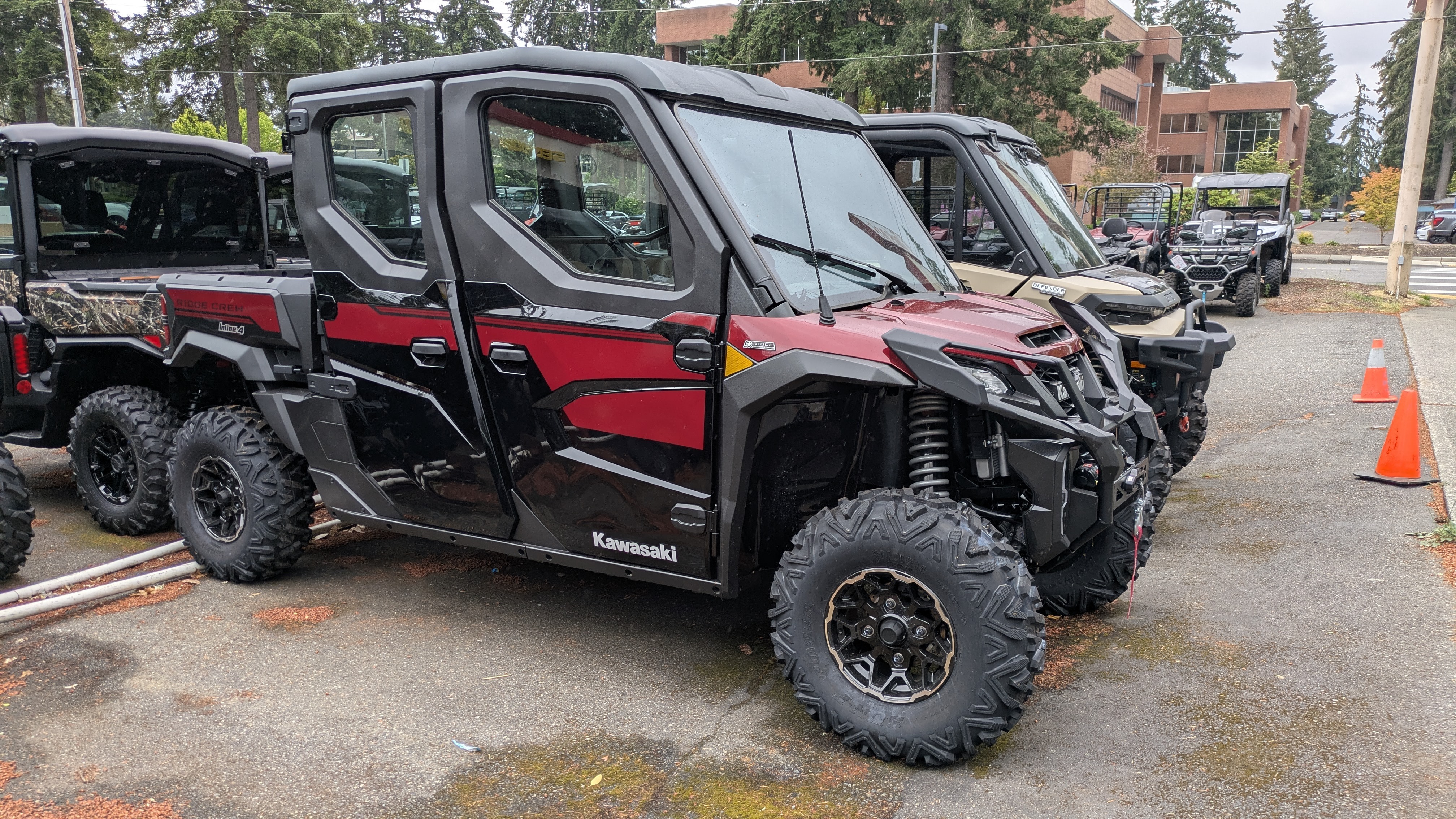 2026 Kawasaki RIDGE® CREW Platinum Ranch Edition HVAC in lacey WA
