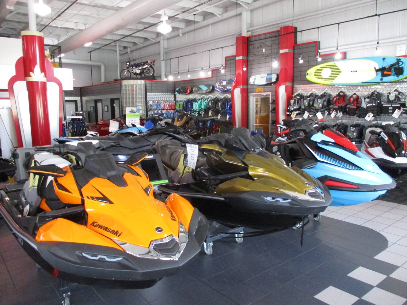A photo of this 2026 Kawasaki Jet Ski ST 160X HUGE PRICE CUT FREE STORAGE til SPRING