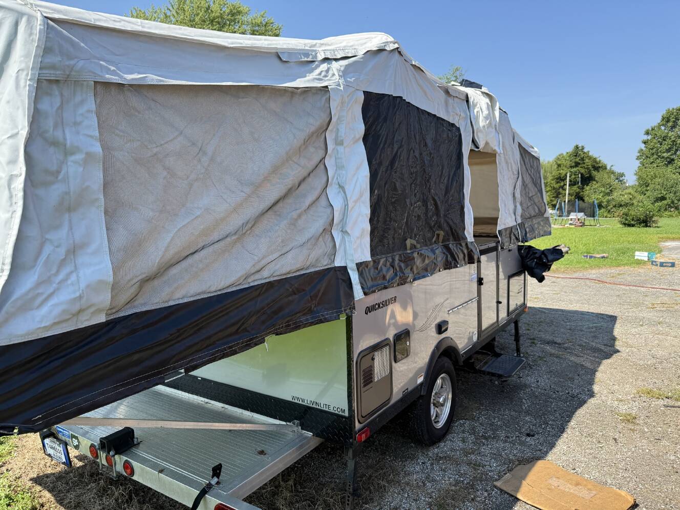 A photo of this 2017 Livin' Lite QUICKSILVER 14XLP