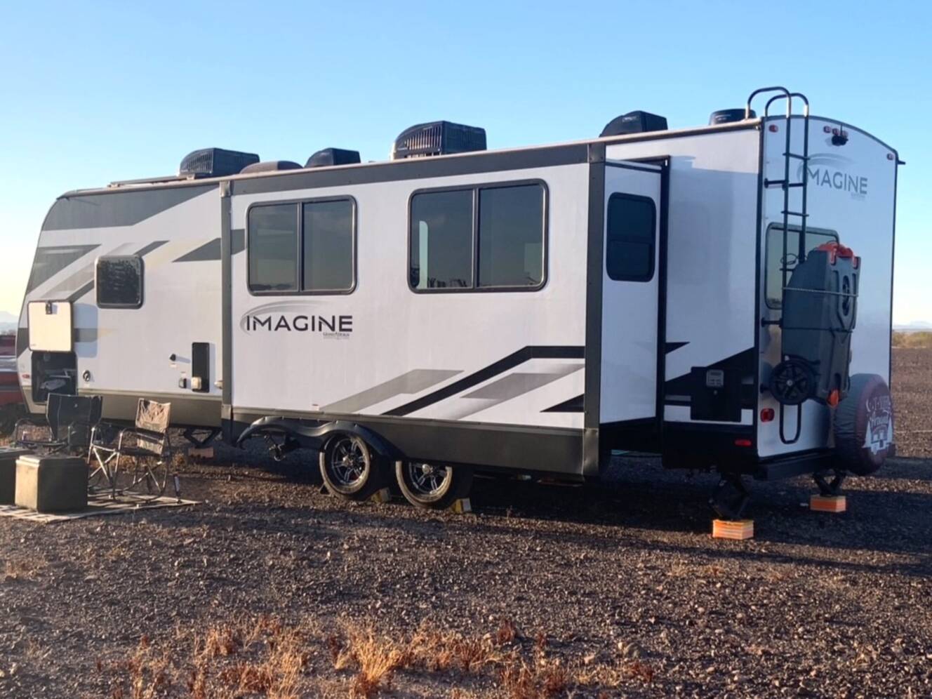 A photo of this 2023 Grand Design IMAGINE 2670MK