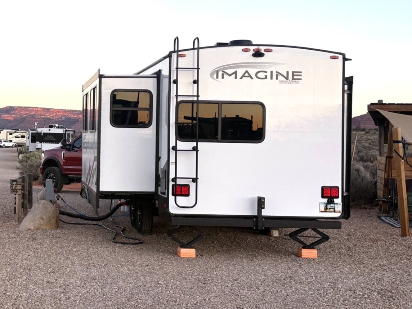 A photo of this 2023 Grand Design IMAGINE 2670MK