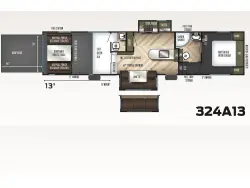 2019 FOREST RIVER VENGEANCE ROGUE 324A13