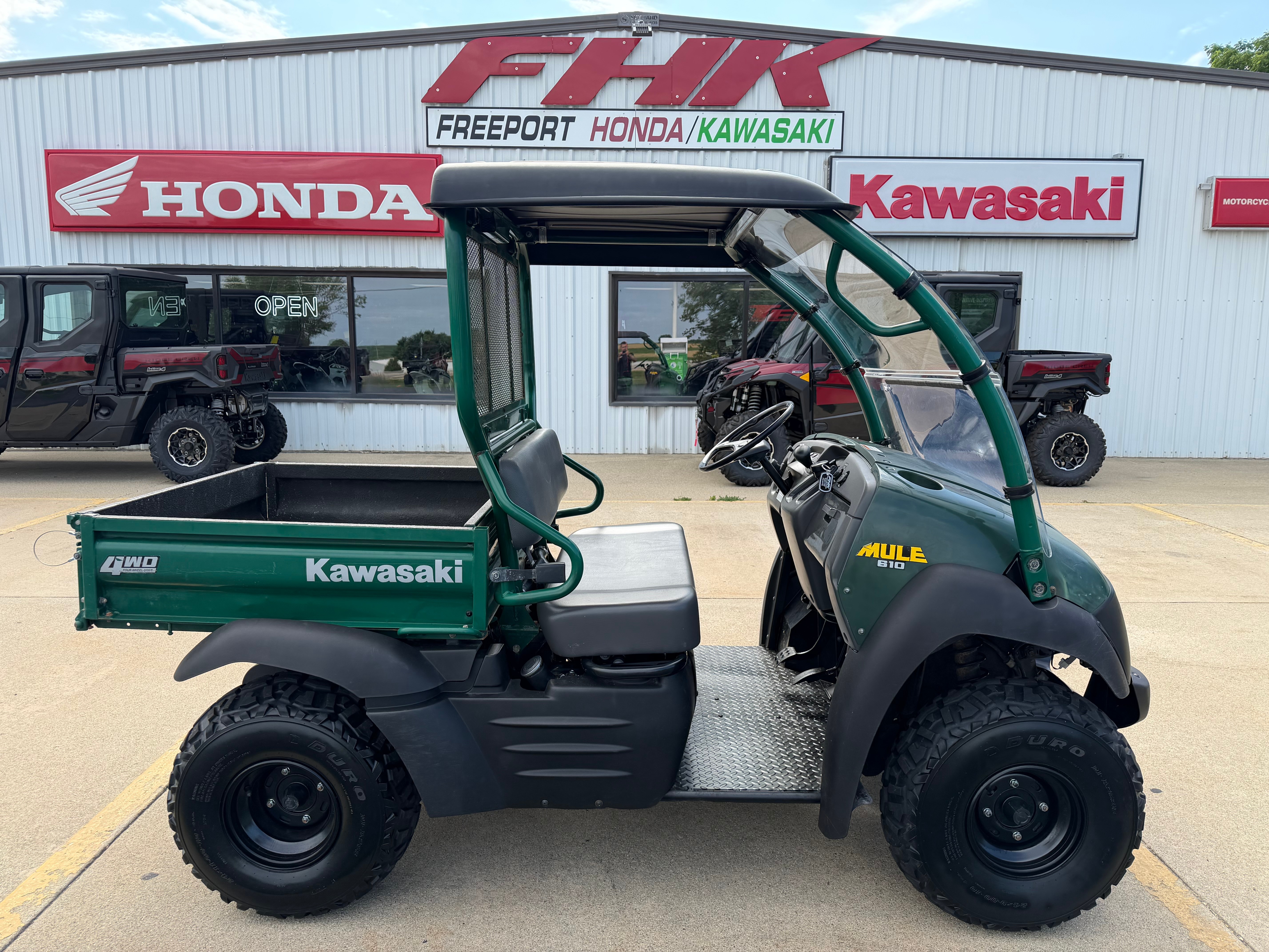 2008 Kawasaki MULE 610 4X4 in freeport IL