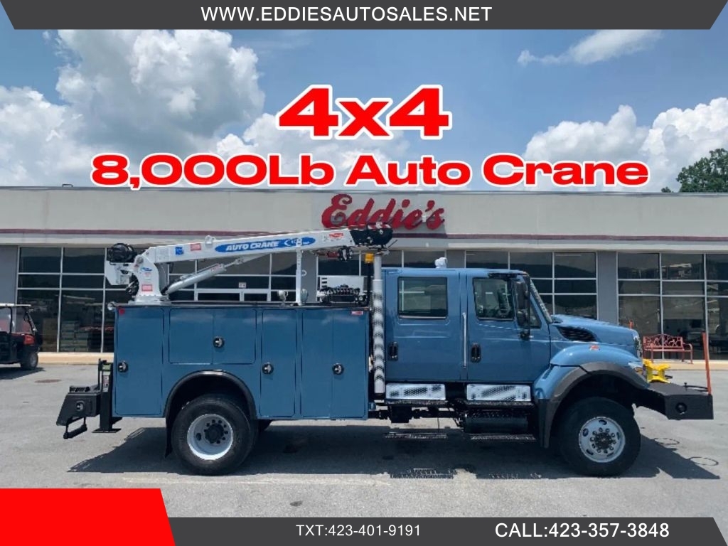 2016 INTERNATIONAL 7400 SFA Mechanic Crane Truck 8,000 Lbs Auto Crane in Church Hill, TN