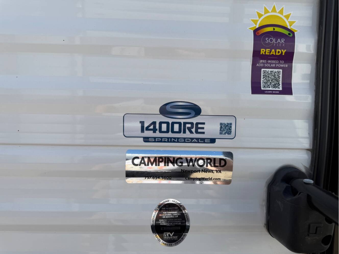 A photo of this 2025 Keystone SPRINGDALE CLASSIC 1400RE