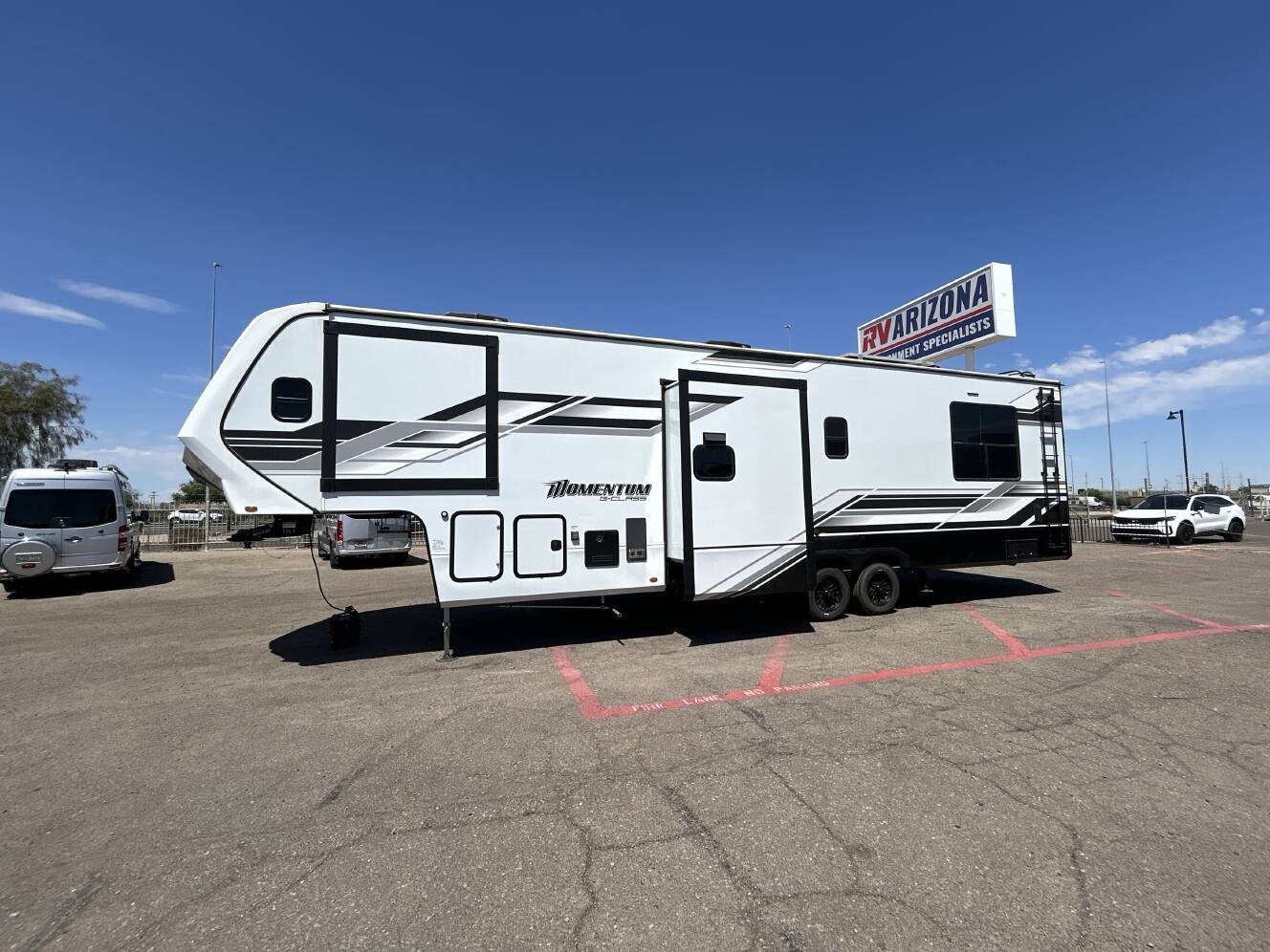 A photo of this 2025 Grand Design MOMENTUM G CLASS 350G