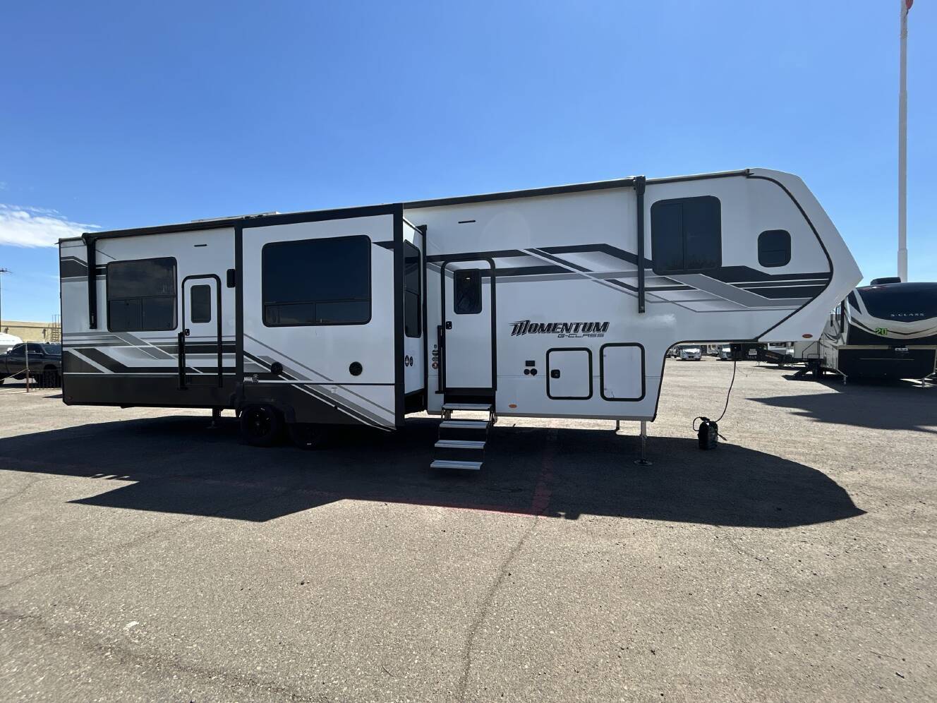 A photo of this 2025 Grand Design MOMENTUM G CLASS 350G