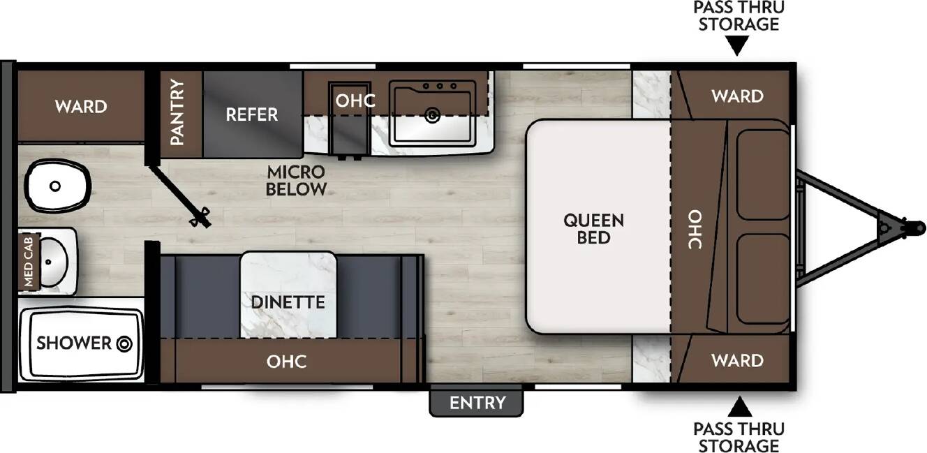 A photo of this 2027 Coachmen Apex Nano 187RB
