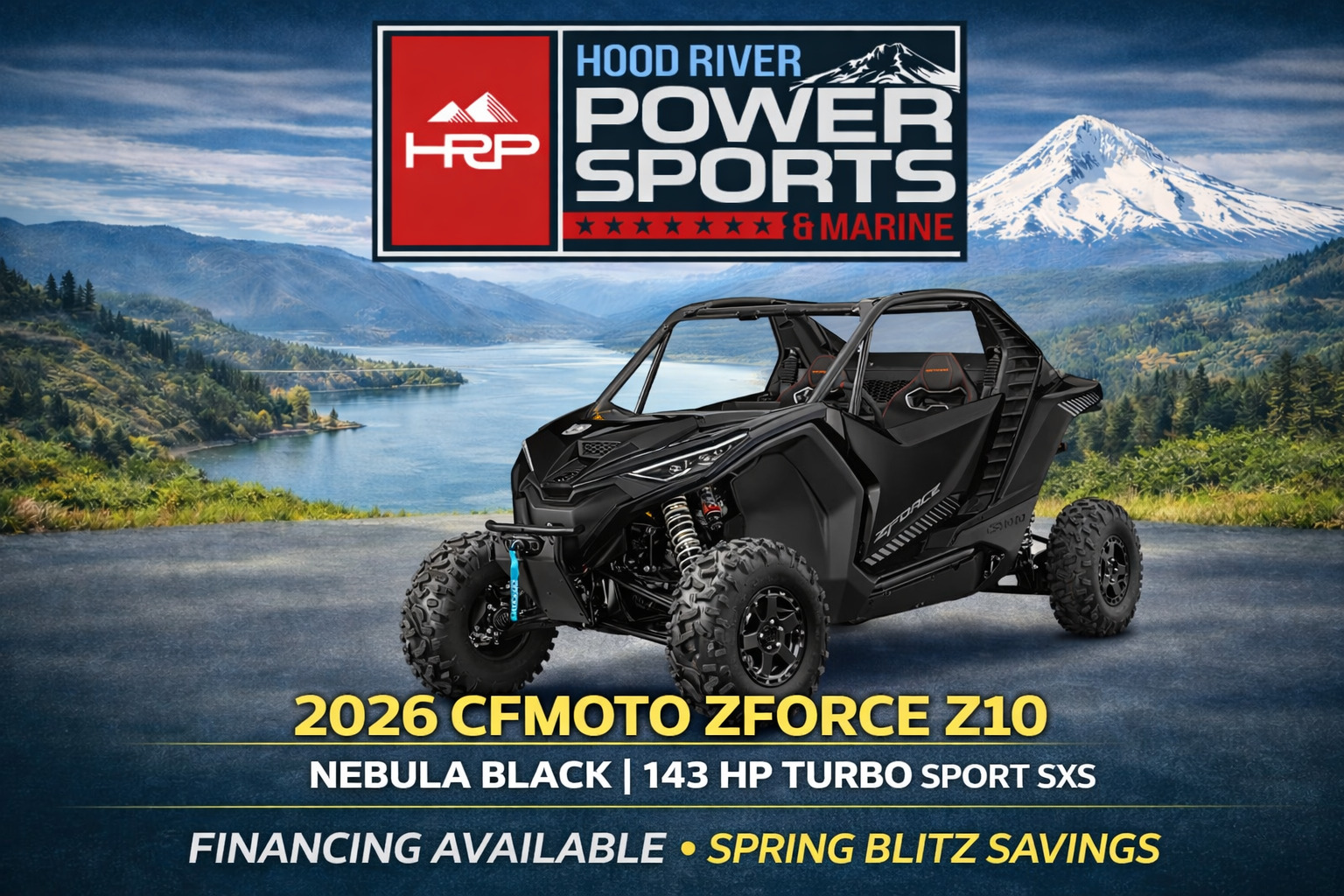 2026 CFMOTO ZFORCE Z10 in hood river OR