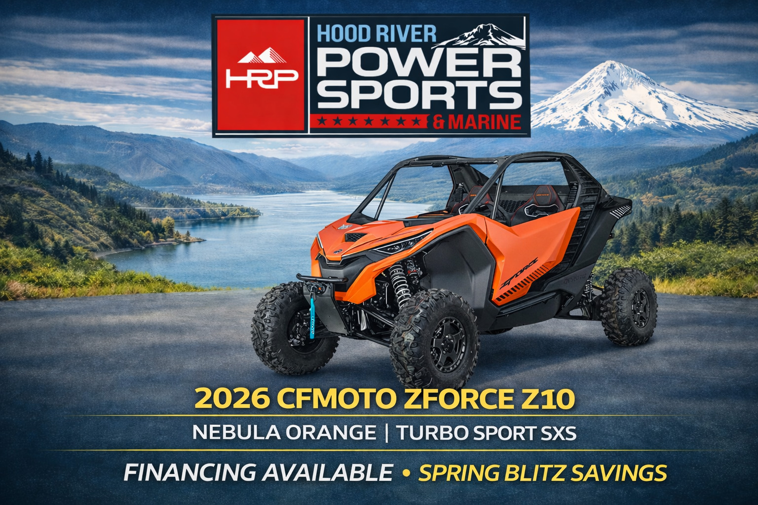 2026 CFMOTO ZFORCE Z10 in hood river OR