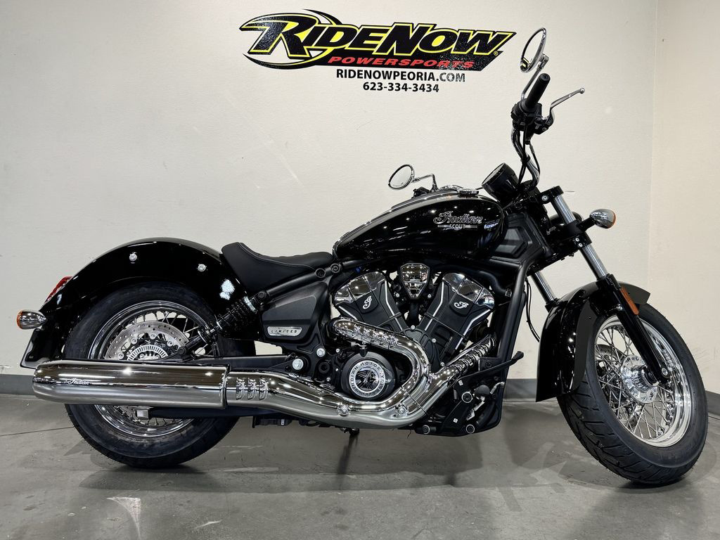2025 Indian Scout Classic Limited +Tech Black Metallic LIMITED + TECH in Peoria, AZ