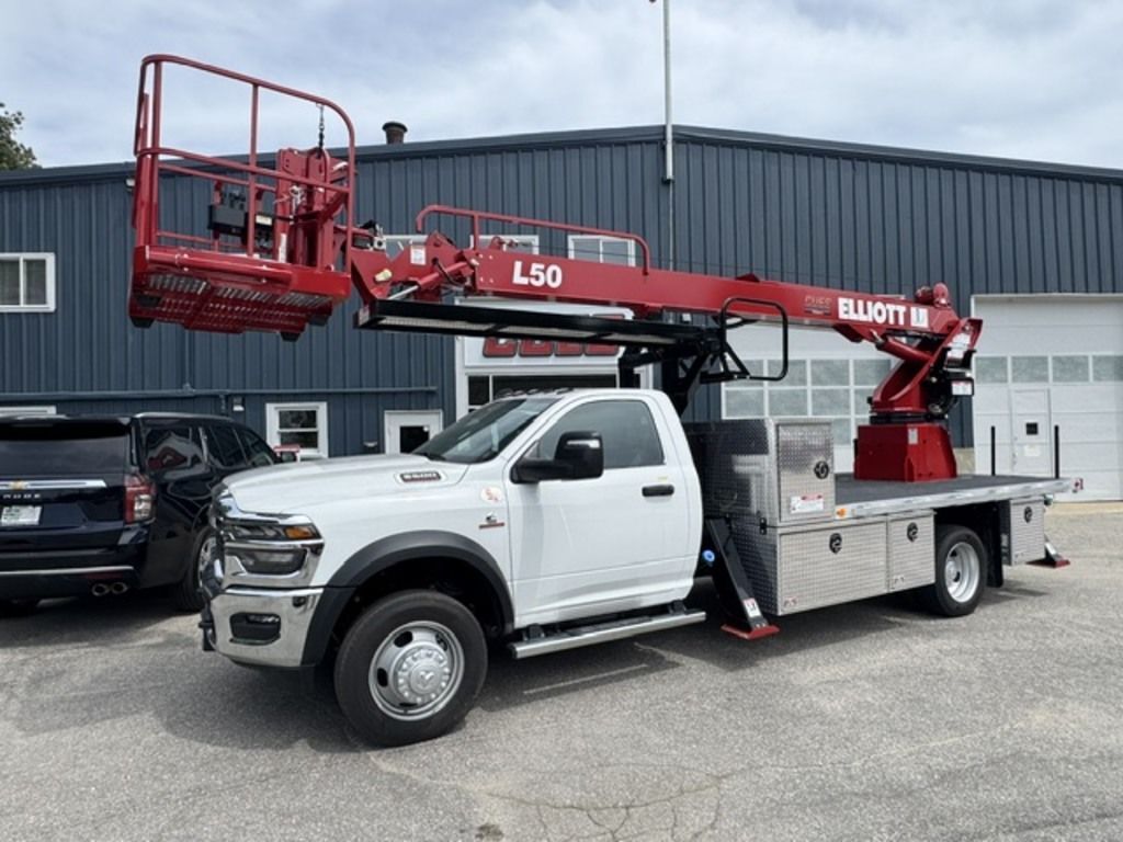 2026 Elliott L50 Ram 5500 Bucket Truck 50 ft Working Height (SIGN AN in Amherst, NH