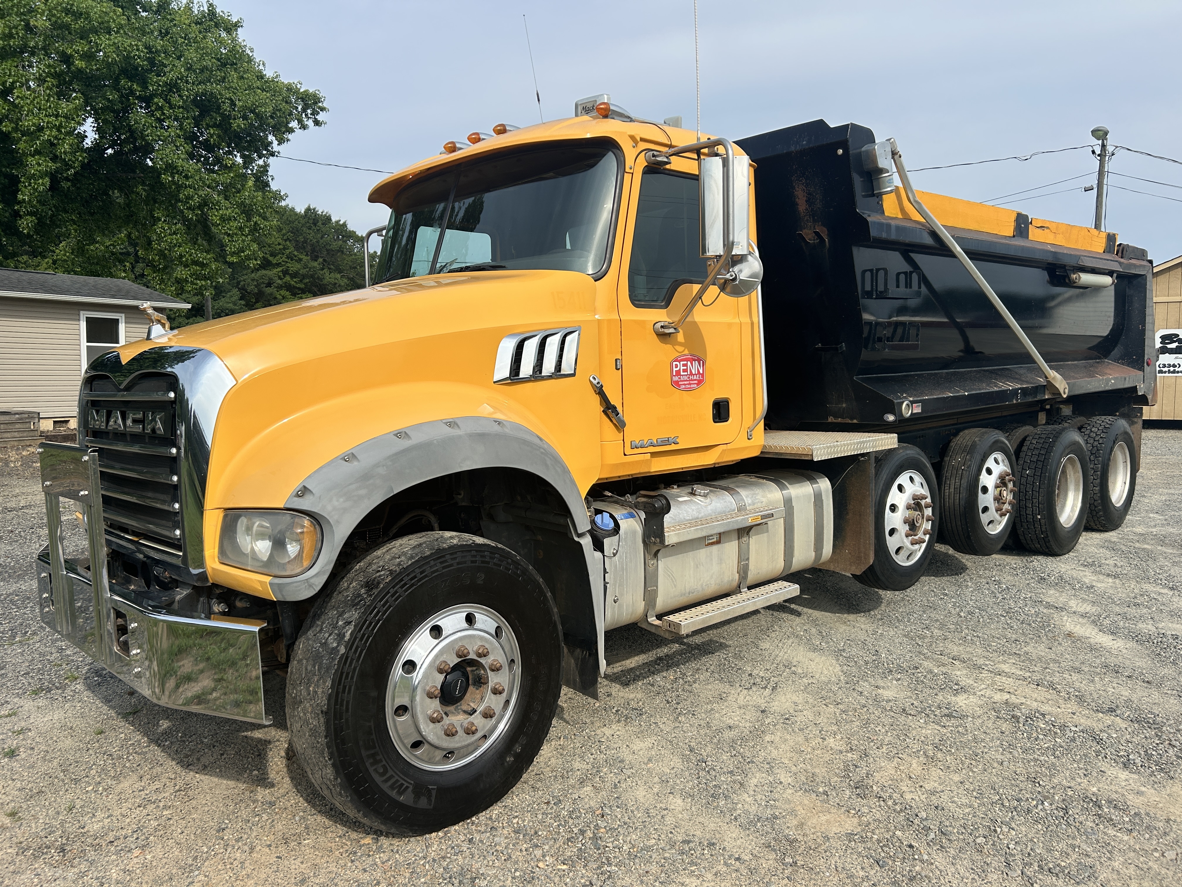 2018 Mack Granite GU713 Quad Axle Dump Truck - automatic - unit 4 in Reidsville, NC