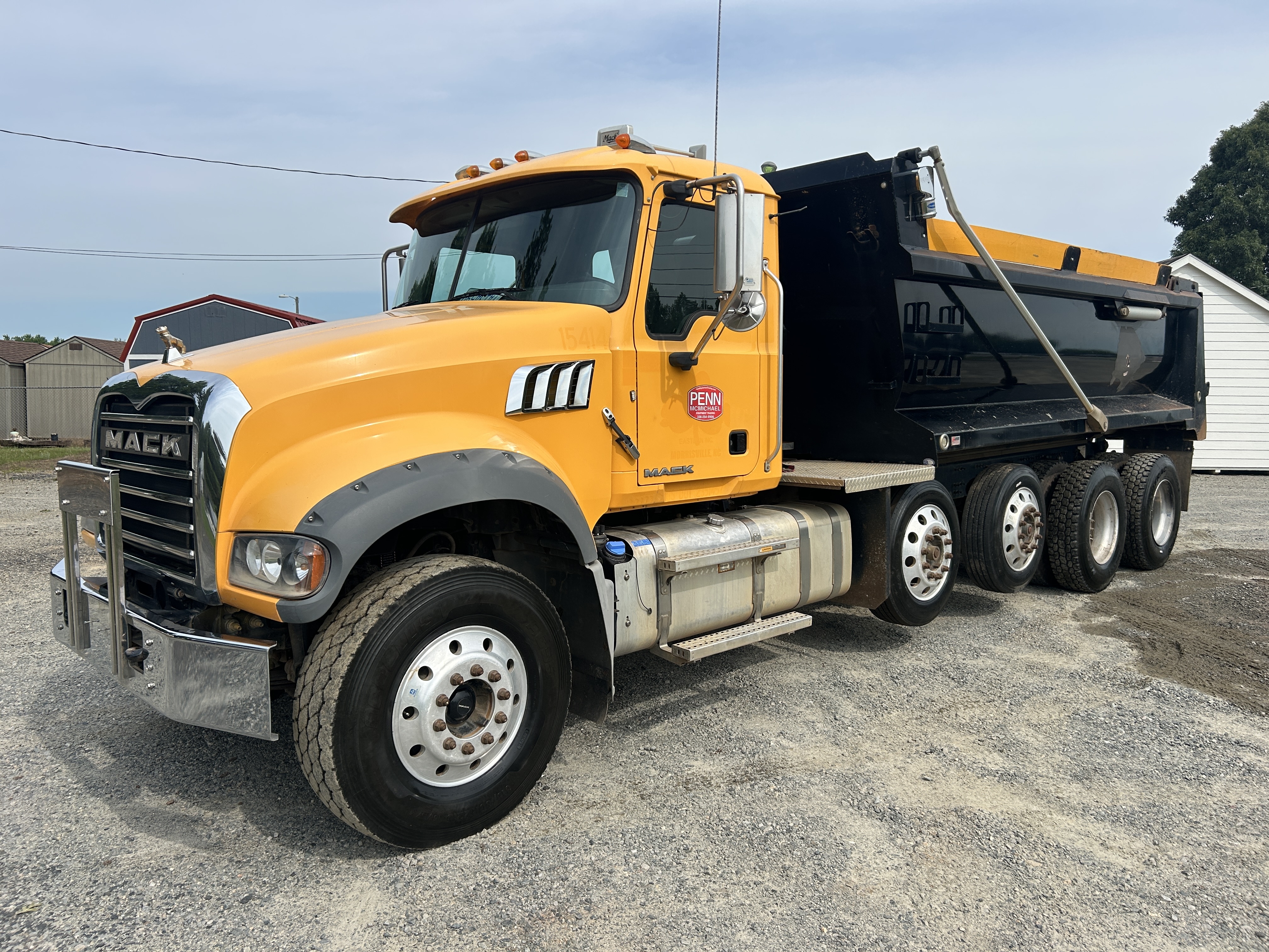 2018 Mack Granite GU713 Quad Axle Dump Truck - automatic - unit 4 in Reidsville, NC