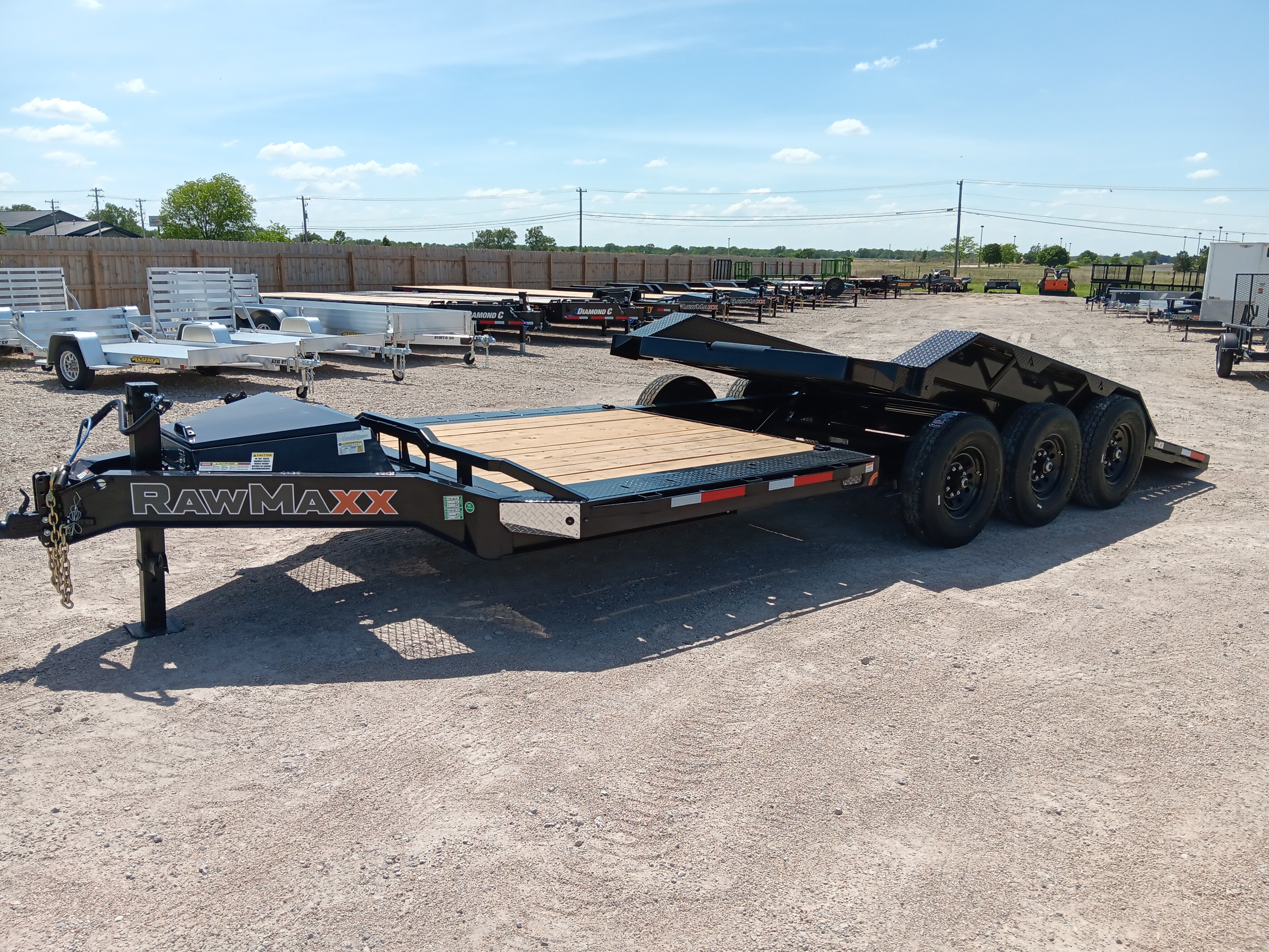 2026 RawMaxx 24' Gravity Tilt Triple Axle 7K in Kearney, NE