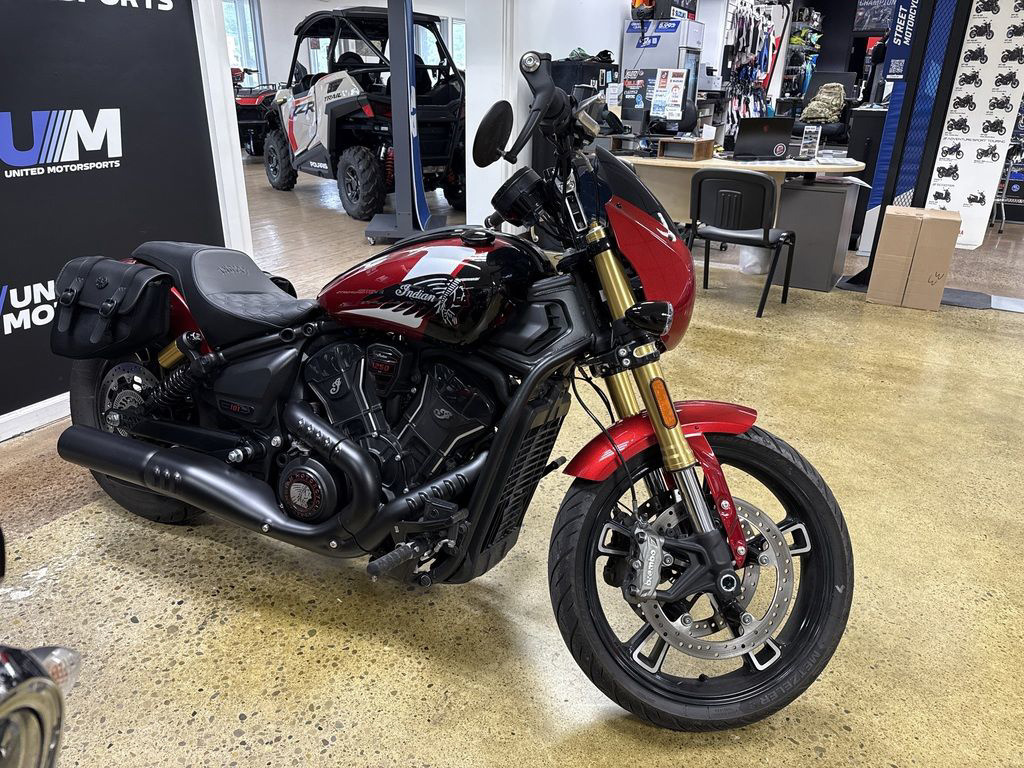 2025 Indian 101 Scout Sunset Red Metallic With Graphics BASE in Fairfield, OH