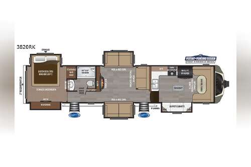 2019 Keystone Rv Montana 3820FK in kearney NE