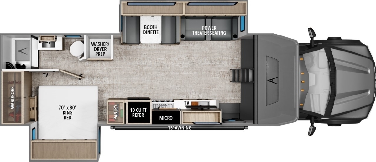 A photo of this 2027 Grand Design Lineage Series F 31ZW
