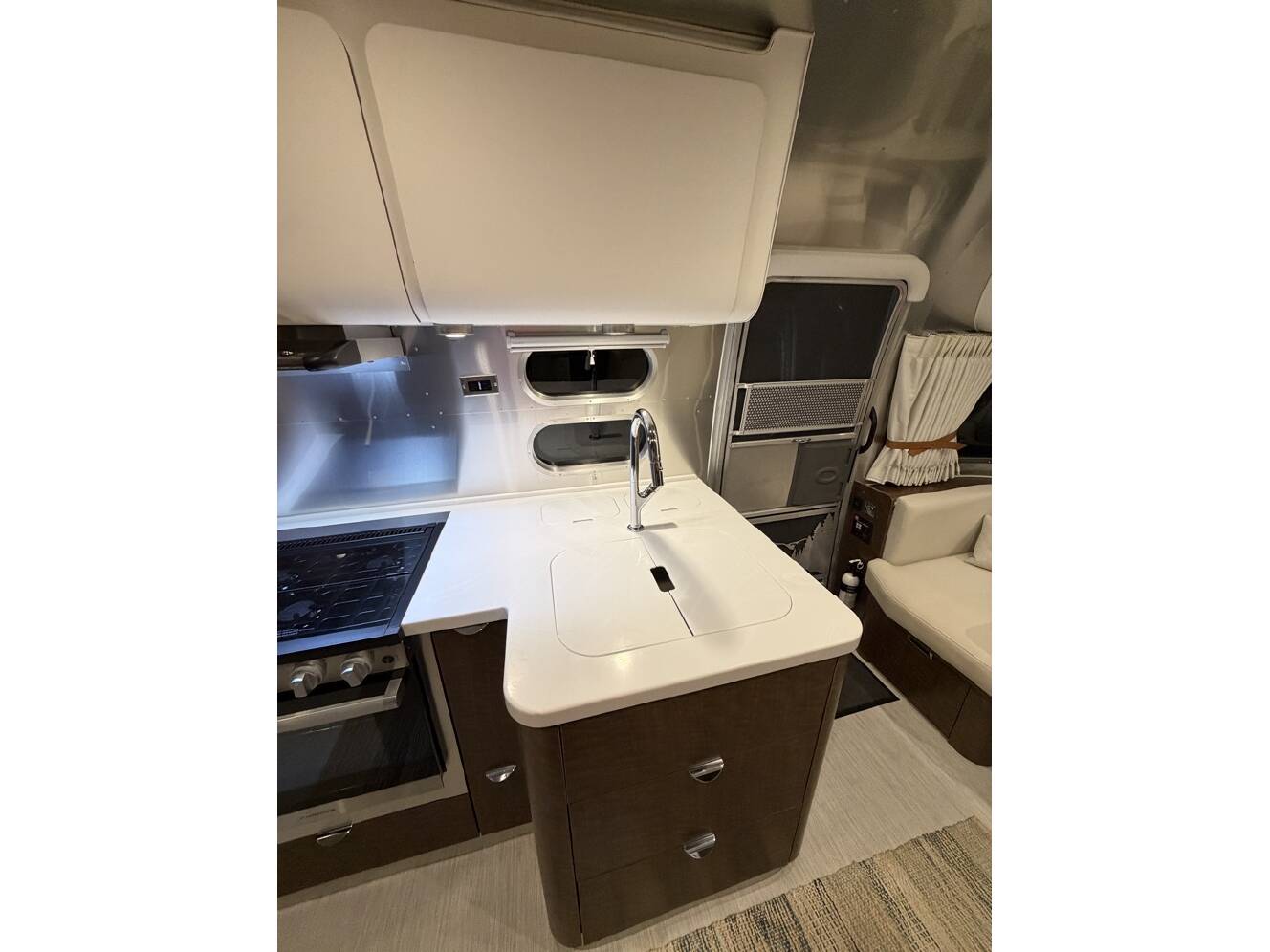 A photo of this 2021 Airstream GLOBETROTTER 25FBQ