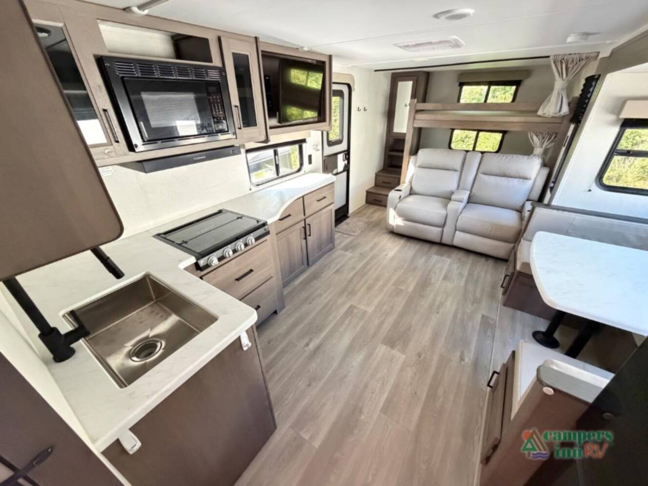 A photo of this 2025 Grand Design Transcend Xplor 265BHT