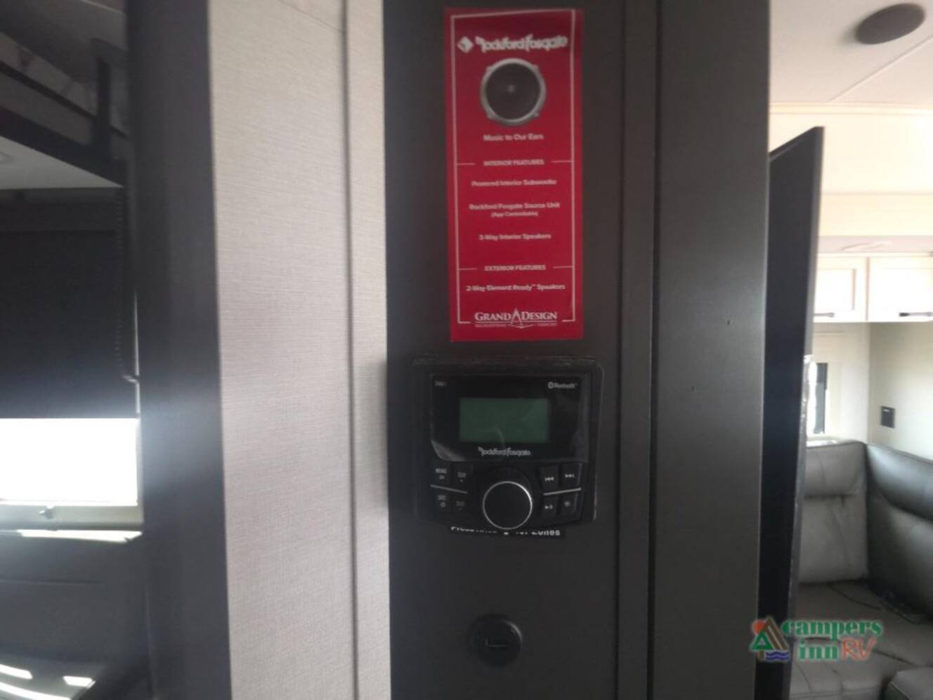 A photo of this 2026 Grand Design Momentum M-Class 399M