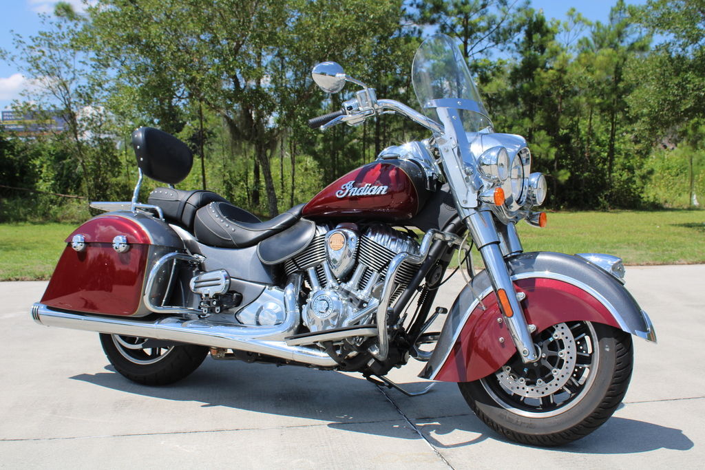 2019 Indian Motorcycle® Springfield® Steel Gray / Burgundy Metallic in Savannah, GA