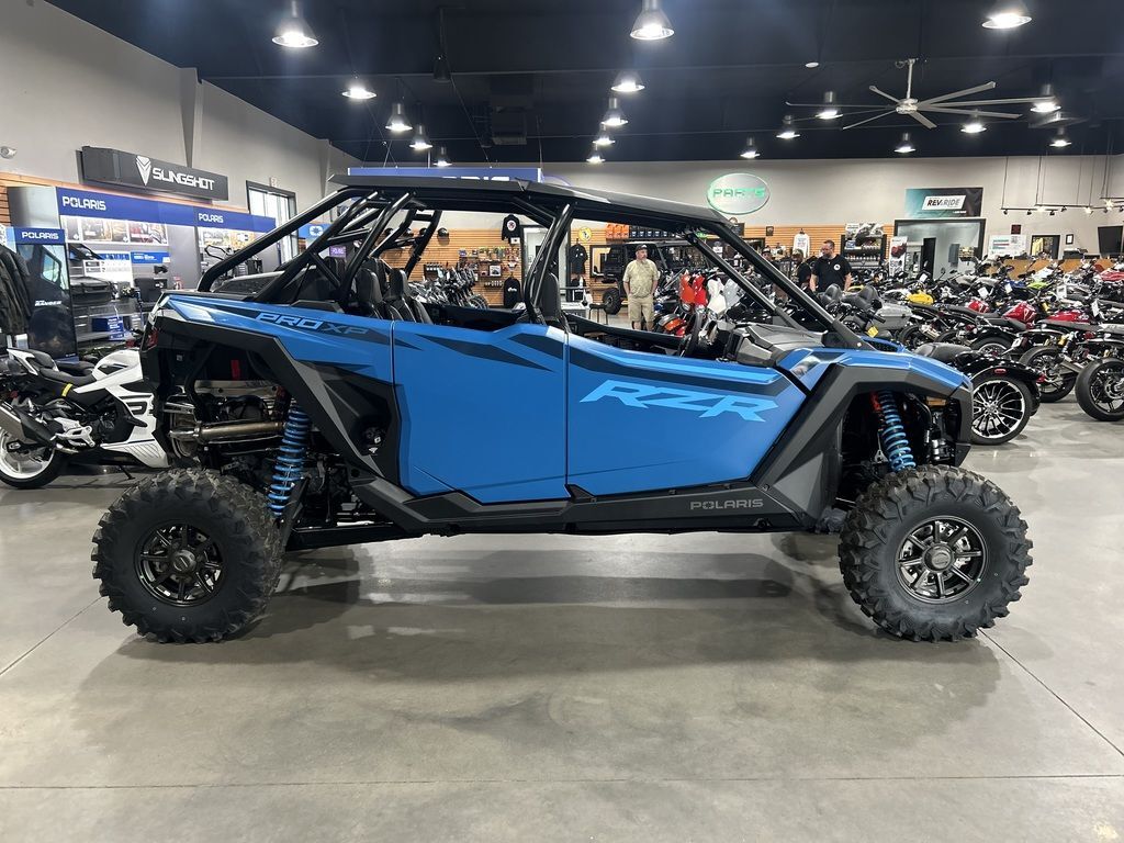 Blue Polaris Rzr Pro Xp 4 Four Wheelers For Sale Near Bedford, SC