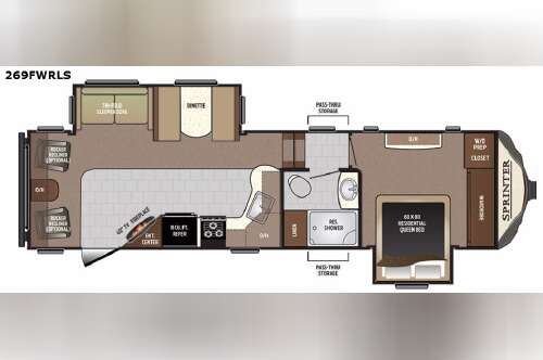 2018 Keystone Rv Sprinter 269FWRLS in huntsville AL