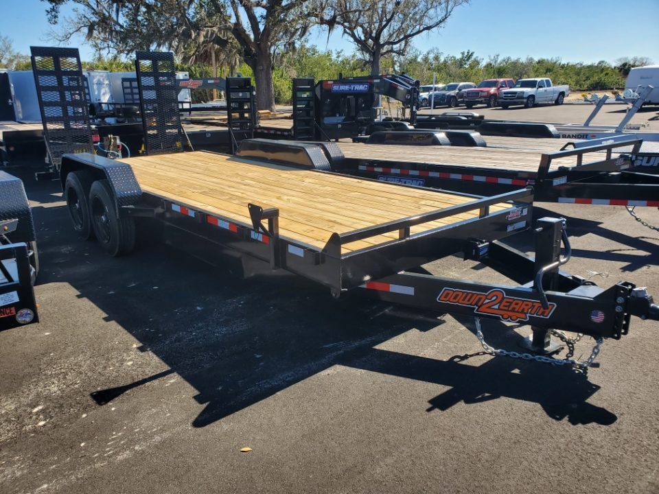 2026 Down 2 Earth Trailers 7X20 TA 17600 GBWR in Punta Gorda, FL