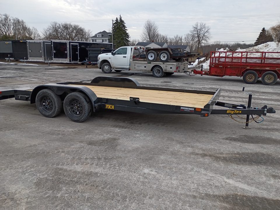 2026 Big Tex Trailers 83X18 7K TA CAR HAULER in Hilbert, WI
