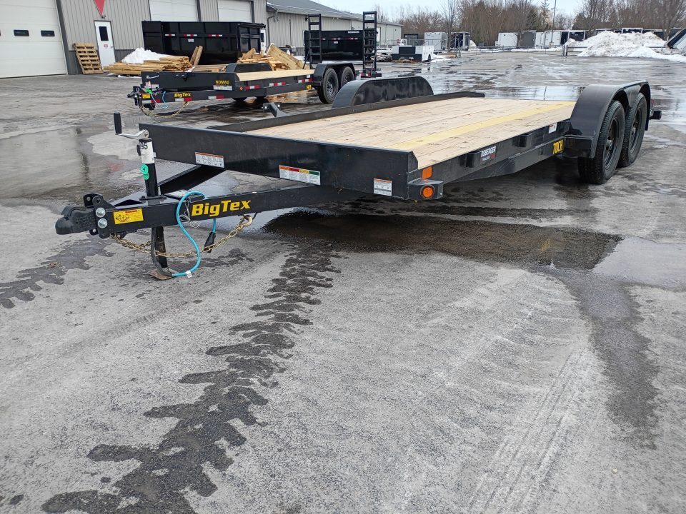 2026 Big Tex Trailers 83X18 7K TA CAR HAULER in Hilbert, WI