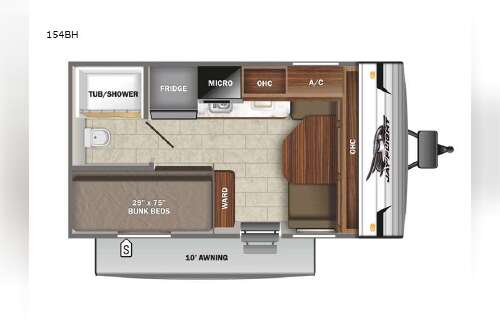 2022 Jayco Jay Flight SLX 7 154BH in jonesboro AR