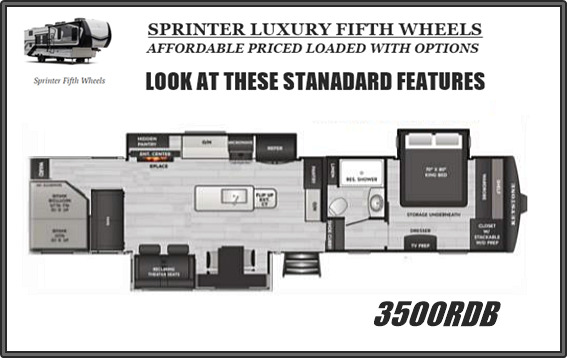 2026 Keystone Rv Sprinter 3500RDB in haleyville AL