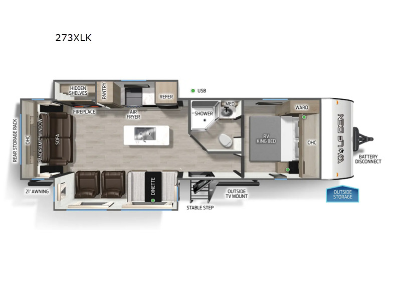 2027 Forest River Rv Cherokee Wolf Den 273XLK in cullman AL