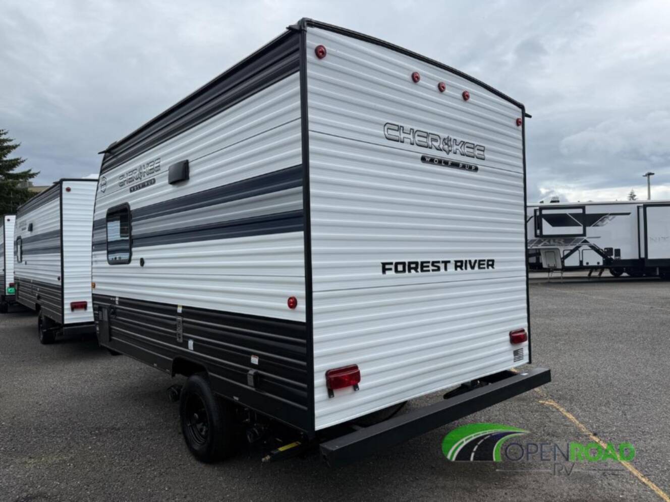 A photo of this 2027 Forest River Rv Cherokee Wolf Pup 14BHLP