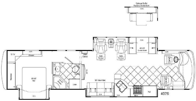 2008 Damon Tuscany 4076 in katy TX