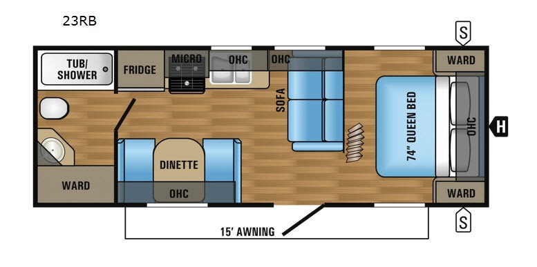 2017 Jayco Jay Flight 23RB in lewiston ID